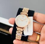 Emporio Armani Slim Rose Gold Watch