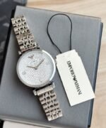 Emporio Armani Slim White Dial First Copy Watch - Image 2
