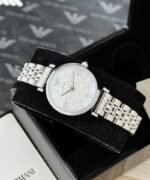 Emporio Armani Slim White Dial First Copy Watch - Image 3