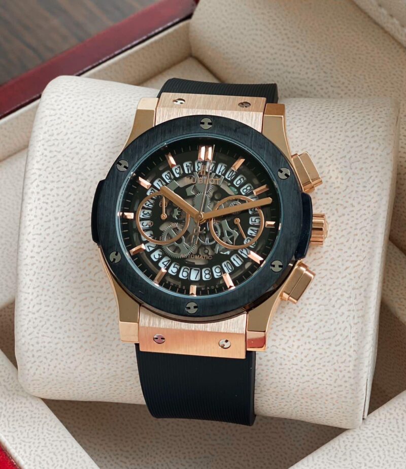 Hublot-Big-Bang-Rose-Gold-1-laziofy Hublot Big Bang Rose Gold First Copy Watch - Image 1