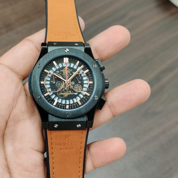 Hublot Brown Chronograph Replica Watch