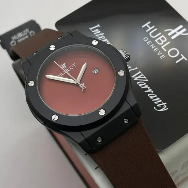 Hublot Classic Brown Dial First Copy Watch