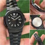 Patek Philippe Nautilus Black Dial First Copy Watch - Image 4