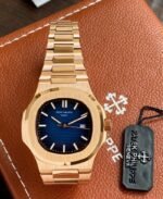 Patek Philippe Nautilus Blue Dial First Copy Watch - Image 2