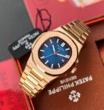 Patek Philippe Nautilus Blue Dial First Copy Watch - Image 3