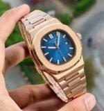 Patek Philippe Nautilus Blue Dial First Copy Watch - Image 5