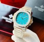 Patek Philippe Nautilus Tiffany Blue First Copy Watch - Image 2