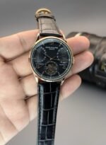 Patek Philippe Tourbillon Black Dial First Copy Watch