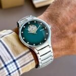 Rado Jubile Silver Green Dial Watch - Image 3