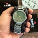 Rado True Thinline Green Dial Watch