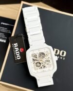 Rado White Ceramic Collection First Copy Watch - Image 2