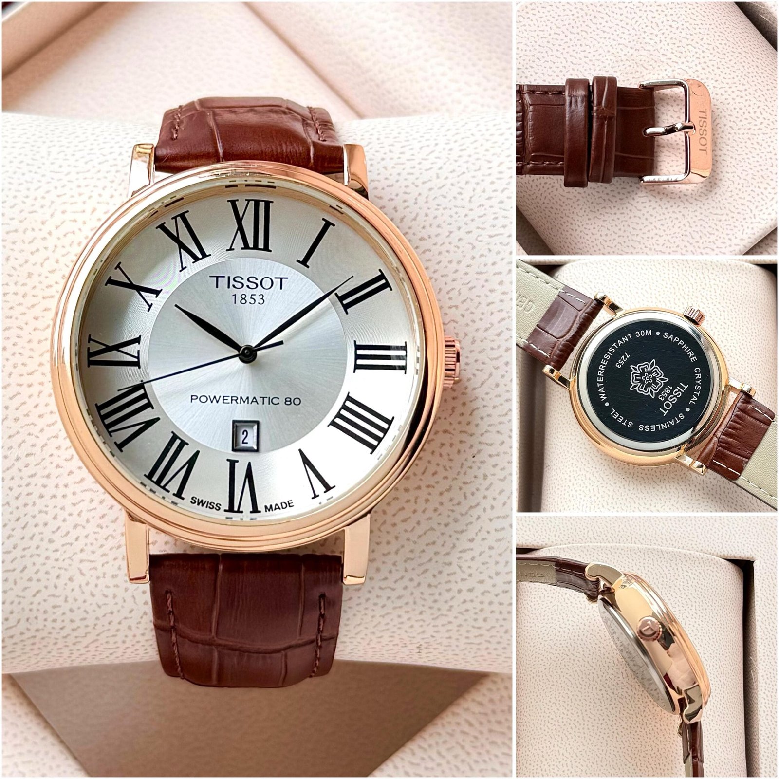 Tissot-Carson-Classic-1-laziofy Tissot Carson Classic First Copy Watch - Image 1