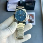 Tissot PRX Silver Blue Watch - Image 2